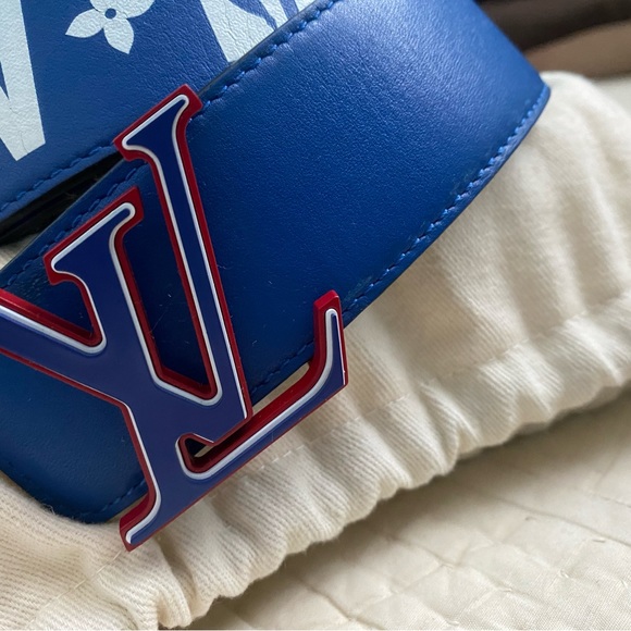 Louis Vuitton LV + NBA Reversible Monogram Belt - Picture 2 of 7
